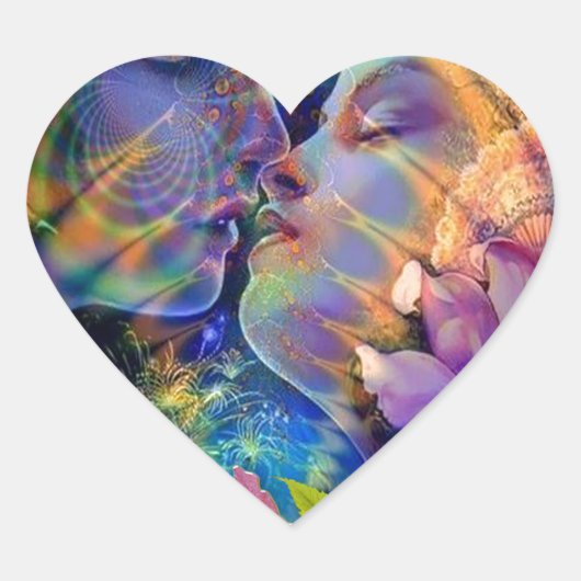 私はあなたを愛している ハートシール (正面)