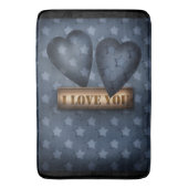 私はあなたを愛している バスマット (正面縦)