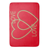 私はあなたを愛している バスマット (正面縦)