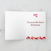 私はあなたを愛している"バナナよりも"バレンタイン シーズンカード (内部)