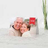 私はあなたを愛している。バレンタインデーカスタムの写真 シーズンカード (正面)