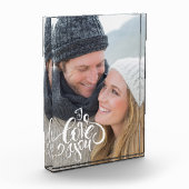 私はあなたを愛している。バレンタインデーカスタム フォトブロック (左)