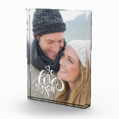 私はあなたを愛している。バレンタインデーカスタム フォトブロック (右)