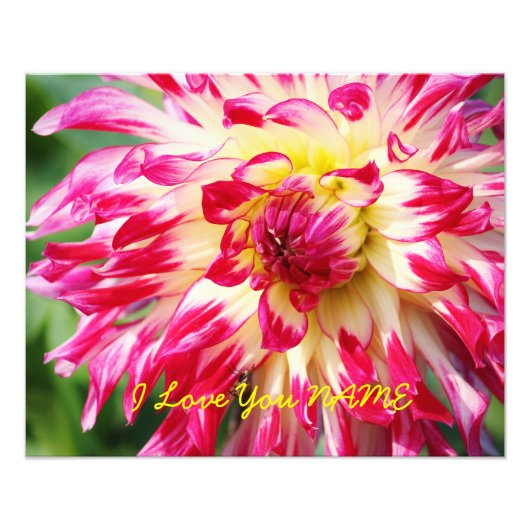 私はあなたを愛している フォトプリント            (正面)