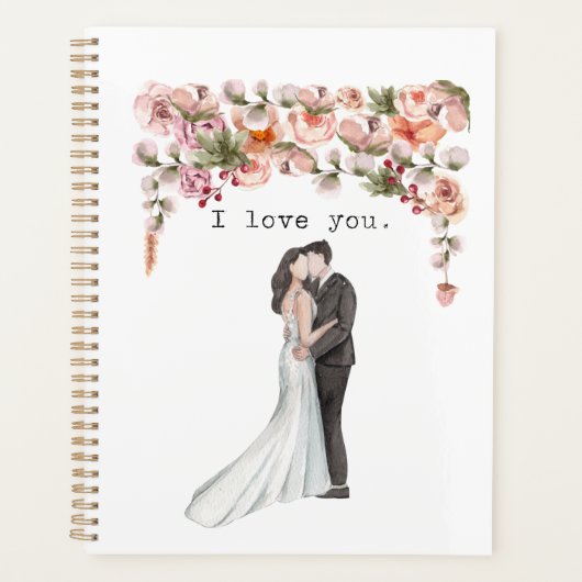 私はあなたを愛している プランナー手帳 (正面)