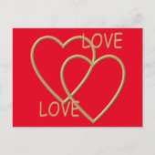 私はあなたを愛している ポストカード (正面)
