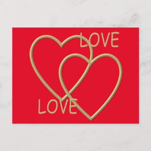 私はあなたを愛している ポストカード (正面)