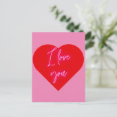 私はあなたを愛している ポストカード (スタンド正面)