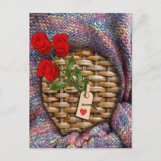 私はあなたを愛している ポストカード (正面)