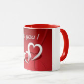 私はあなたを愛している マグカップ (正面右)