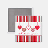 私はあなたを愛している マグネット (正面/裏面)