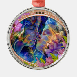 私はあなたを愛している メタルオーナメント