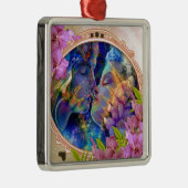 私はあなたを愛している メタルオーナメント (右)