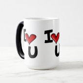 私はあなたを愛している モーフィングマグカップ (正面左)