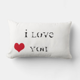 私はあなたを愛している ランバークッション