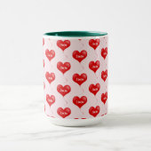 私はあなたを愛している – ロマンチックなマグカップ マグカップ (中央)