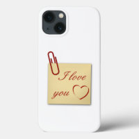 私はあなたを愛している – ロマンチックなメモ – Case-Mate iPhone Case
