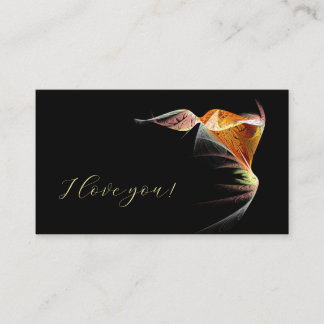 私はあなたを愛している 予約カード