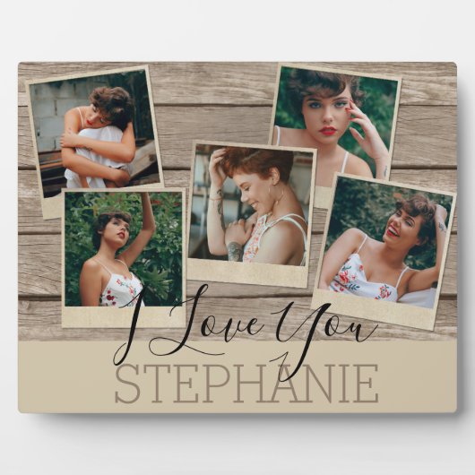 私はあなたを愛している |写真5 | フォトプラーク (正面)