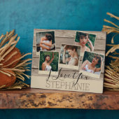 私はあなたを愛している |写真5 | フォトプラーク (側面)