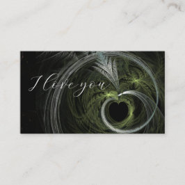 私はあなたを愛している 名刺