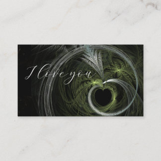 私はあなたを愛している 名刺