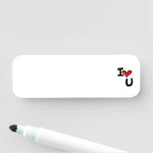 私はあなたを愛している 名札 (インサイチュ)