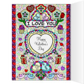 私はあなたを愛している |大人の着色 |バレンタインデーの車 (内側(左))