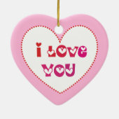 私はあなたを愛している。私と結婚してくれる？ セラミックオーナメント (裏面)