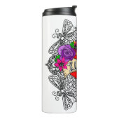 私はあなたを愛している |通りアート都市ハートトンボ タンブラー (回転左)