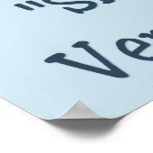 私はあなたを愛している"雪"非常に! – 冬のプリント/ポスター ポスター (角)