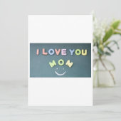 私はあなたを愛しているMoM 招待状 (スタンド正面)