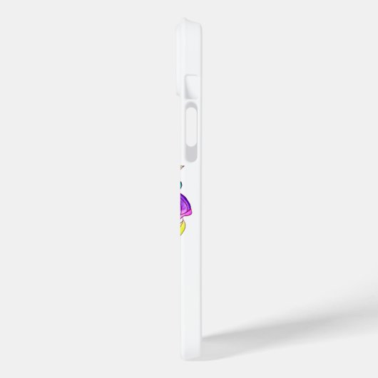 私はあなたを愛しているMOMMY写真カラフルフローラモダン Case-Mate iPhoneケース (裏面 / 左)