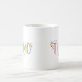 私はあなたを愛しイタリアンている、Ti Amo Coffee Mug コーヒーマグカップ (中央)