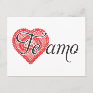 私はあなたを愛しスペインのている – Te amo ポストカード