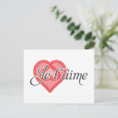 私はあなたを愛しフランスのている – ジェトアイメ ポストカード (スタンド正面)