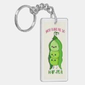 私はあなたを愛し、あなたは私を幸せにする キーホルダー (正面左)