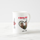 私はあなたを愛し、人生のパートナー、カップル マグ (正面右)