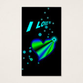 私はあなたを愛し、星が黒い虹のハート (裏面)