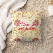 私はあなたを愛し、永遠の枕 クッション (ブランケット)