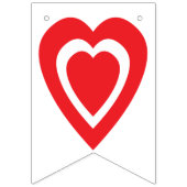 私はあなたを愛し、私と結婚してくれる？の結婚提案 バンティングフラッグ (第2の旗)