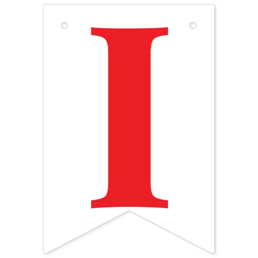 私はあなたを愛し、私と結婚してくれる？の結婚提案 バンティングフラッグ (第1の旗)