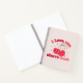 私はあなたを愛するさくらんぼ | カワイプニーさくらんぼ ノートブック (内部)