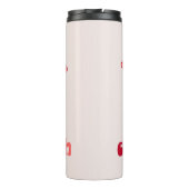 私はあなたを愛するさくらんぼ タンブラー (裏面)