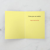 私はあなたを愛するオセロプンバレンタインカード シーズンカード (内部)