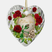 私はあなたを愛するオーナメント セラミックオーナメント (右)