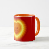 私はあなたを愛するコンボマグカップ マグカップ (正面右)