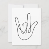 私はあなたを愛するサイン (正面)