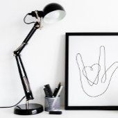 私はあなたを愛するサイン ポスター