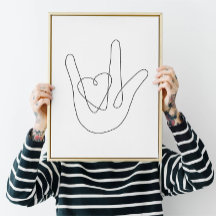 私はあなたを愛するサイン